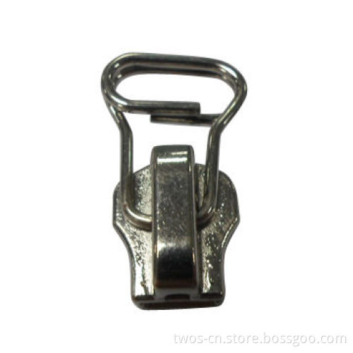 #8 Metal Zipper Slider with Puller, Made of Alloy, Nickel- and Lead-free